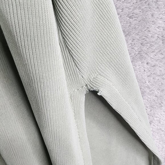 Women's Light Green LuLaRoe Sleeveless Open Front Duster Cardigan Vest Size M - Picture 6 of 13